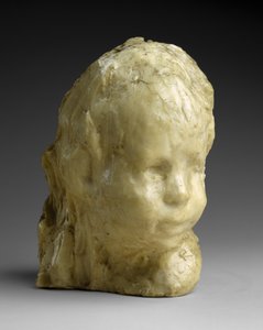 Hlava dítěte (The Jewish Boy), kolem roku 1892 (vosk a sádra)