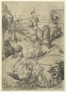 Svatý Jiří a drak od Meester FVB
