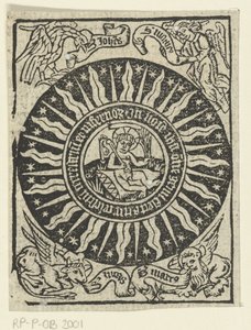 Kristovo dítě se trestá samo. od Meester van de Delbecq Schreiber Passie (attributed to)