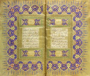 Korán od Mehmed Şevki Efendi