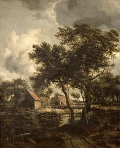 Vodní mlýn, kolem roku 1660