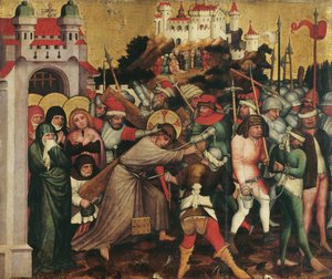Kristus nesoucí kříž od Meister von Laufen