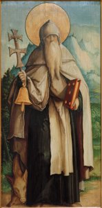 Svatý Antonín jako poustevník
