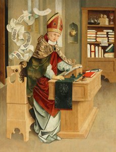 Svatý Ambrož od Meister von Mondsee
