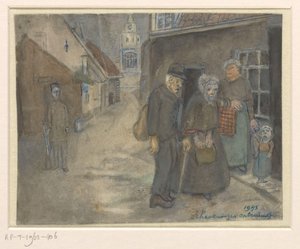 Horská krajina s jehličnatými stromy od Melchior Küsel (I)
