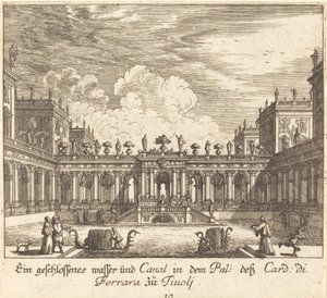 Palác a kanál, kardinál z Ferrary, Tivoli