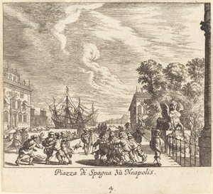 Španělské schody, Neapol