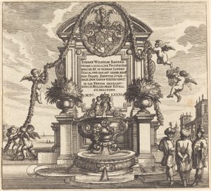 Titulní strana od Melchior Küsel after Johann Wilhelm Baur