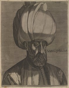 Portrét sultána Sulejmana Nádherného od Melchior Lorck