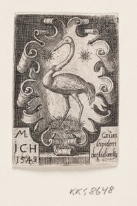 Jeřáb od Melchior Lorck