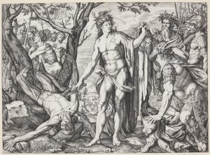 Apollo a Marsyas