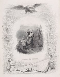Jeanne the Redhead, z Bérangerových písní, 1829.