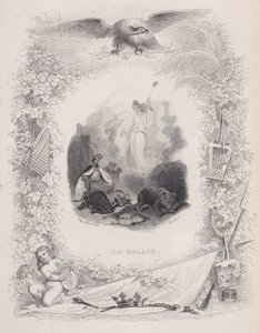 Nemoc, z Bérangerových písní, 1829