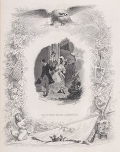 Už to není Lisette, z The Songs of Béranger, 1829. Tvůrci: Melchior Péronard, Auguste Blanchard I. od Melchior Péronard, Auguste Blanchard I
