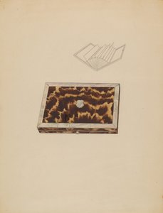 Pouzdro na karty, c. 1936. od Melita Hofmann