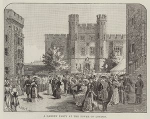 Zahradní slavnost v Tower of London od Melton Prior