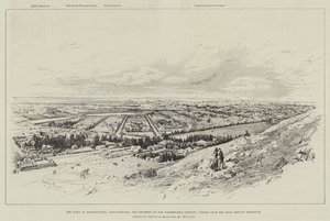 Město Doornfontein, Johannesburg, majetek Vodárenské společnosti, při pohledu z High Service Reservoir