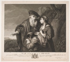Hagar se zřekla Abrahama
