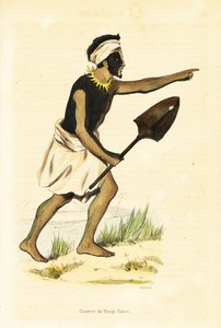 Válečník z Tongatapu, království Tonga od Mercier Mercier