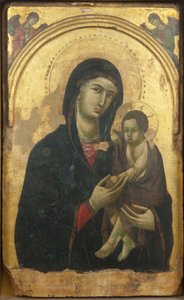 Panna a dítě od Mesteren fra Citta di Castello