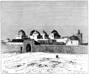 Mešita mečů, Kairwan, c1890