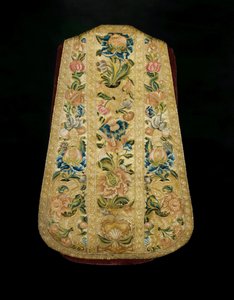 Kněžský ornát cca 1730 (textil) od Mexican School