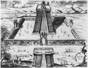 Templo Mayor v Tenochtitlan, z 