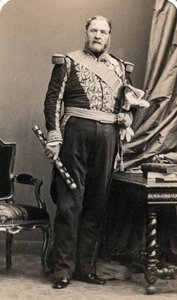Portrét marechala Foreyho (1804-1872). Fotografie Mayera a Piersona