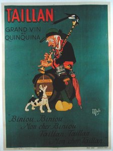Plakát s reklamou „Taillan Quinquina“ (barevné lito)