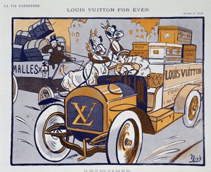 Reklama na Louis Vuitton od Mich (Michel Liebeaux