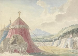 Design pro divadlo Haymarket: „Bitva o Hexham“, Colman The Younger