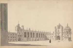Velký dvůr, Trinity College, Cambridge