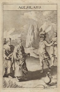 Agesilaus II., spartský král a generál od Michael Burghers