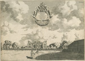 Bentley Hall: mědirytina, nd [1653 - 1686] od Michael Burghers