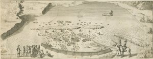 High Offley - Shebben Pool: rytina, nd [1653-1686] (tisk) od Michael Burghers
