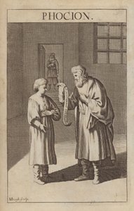 Phocion, athénský státník a generál od Michael Burghers