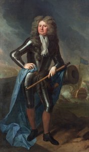 Admirál sir Cloudesley Shovell (1650-1707) od Michael Dahl