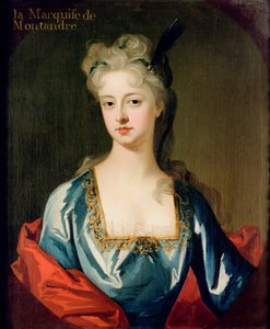 Portrét Mary Anne Spanheimové (1682-1772), manželky Francoise de la Rochefoucaulda, markýze de Montandre