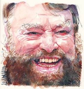 Brian Blessed (akvarel)