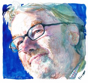 Iain Banks (akvarel)