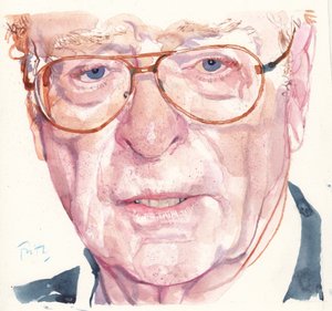 Michael Caine (akvarel)