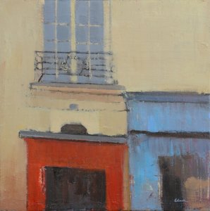 Barvy Paříže, 2016 (olej na plátně) od Michael G. Clark
