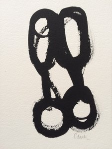 Salut, 2016 (tuš na papíře)