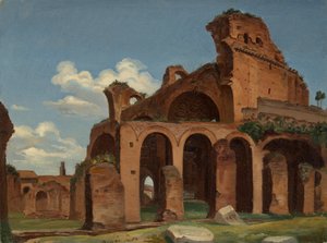 Konstantinova bazilika, Řím, 1830.