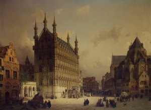 Radnice Leuven, Belgie