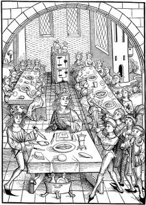 Ilustrace ke knize Schatzkammer, 1490-1491 od Michael Wolgemut