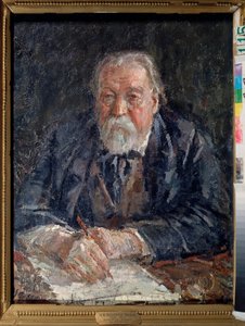 Portrét skladatele Michaila Ippolitova Ivanova (Ippolitov-Ivanov) (1859-1935). Obraz Michaila Fjodoroviče Šemjakina (Chemiakin) (1875-1944), olej na plátně od Michail Fyodorovich Shemyakin