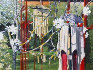 Le Printemps Musical, 2003 (olej na desce) od Michel Bultet