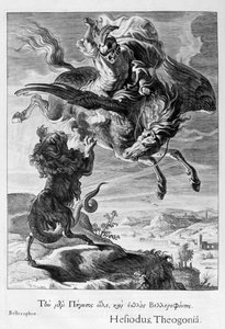 Bellerophon bojuje s Chimérou, 1655