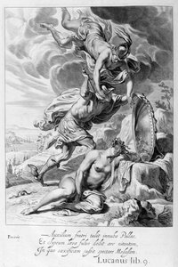 Perseus usekl hlavu Medusy, 1655